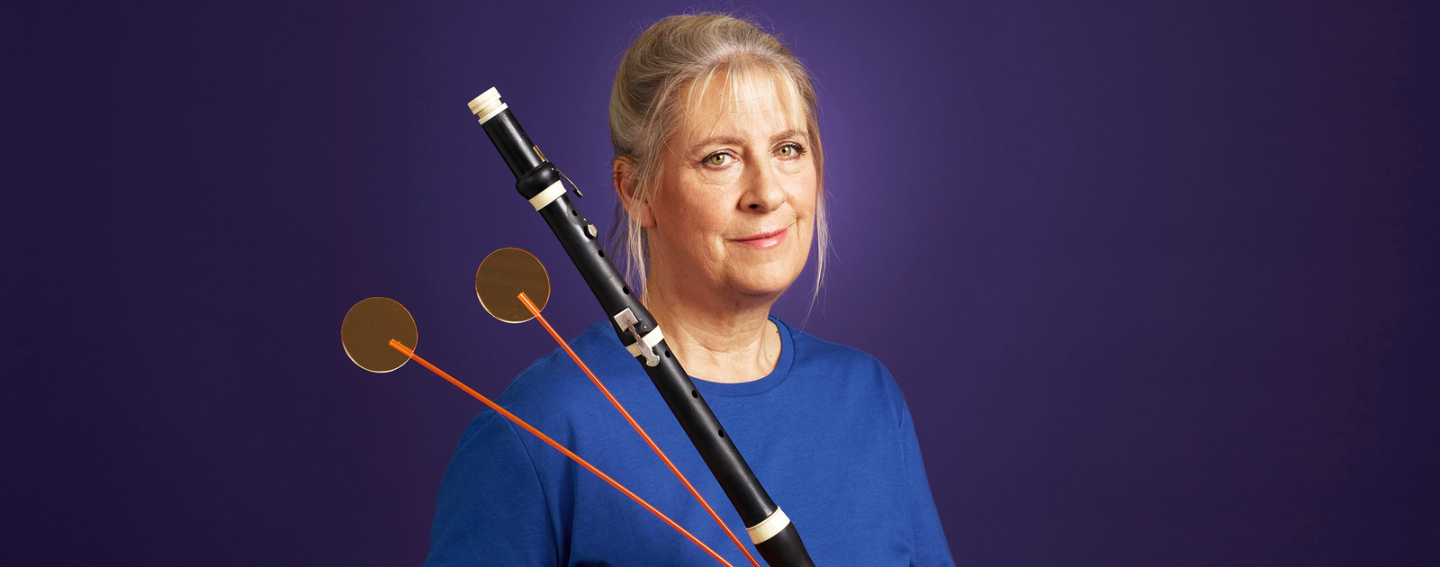 OAE: The Corridors of Power Portrait of flautist, Lisa Beznosiuk